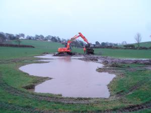 Wet grassland creation - Fairfield Association (c) R.Storton